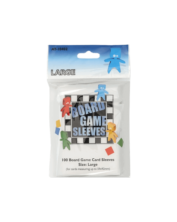 Board Game Sleeves Clear - Large (59x92mm)