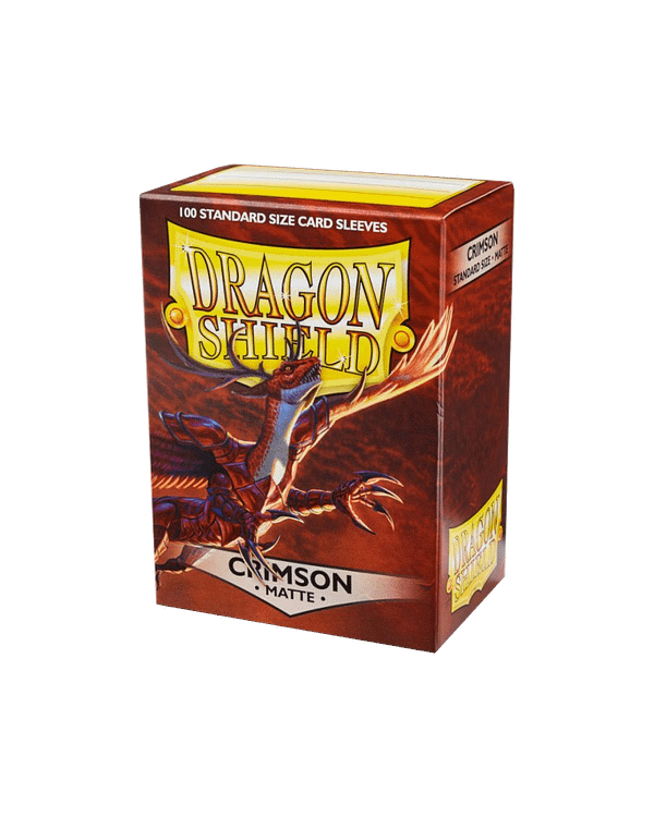 Dragon Shield Matte - Crimson (100 pcs.)