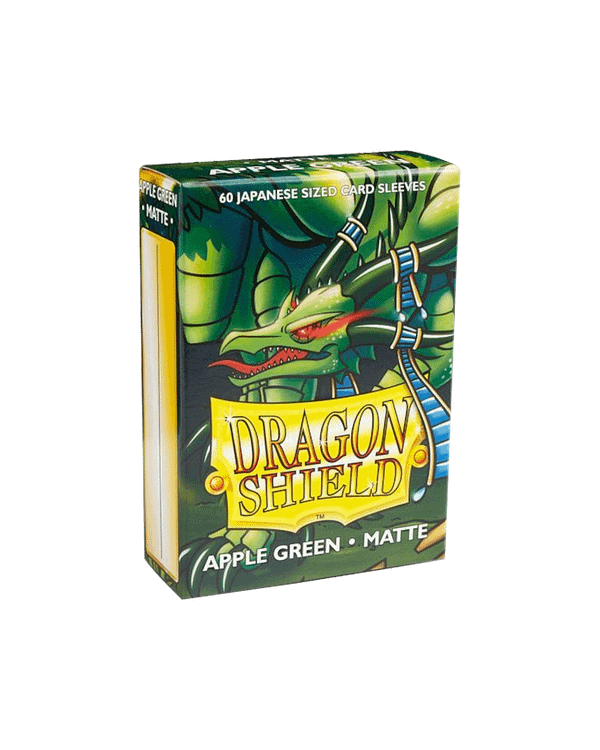 Dragon Shield - Matte Japanese Sleeves-Apple Green (60 pcs.)