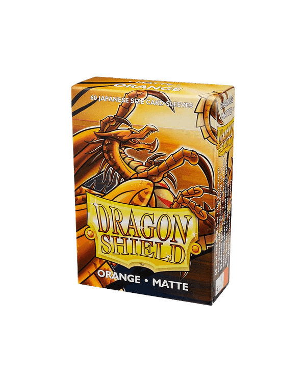 Dragon Shield - Matte Japanese Sleeves- Orange (60 pcs.)