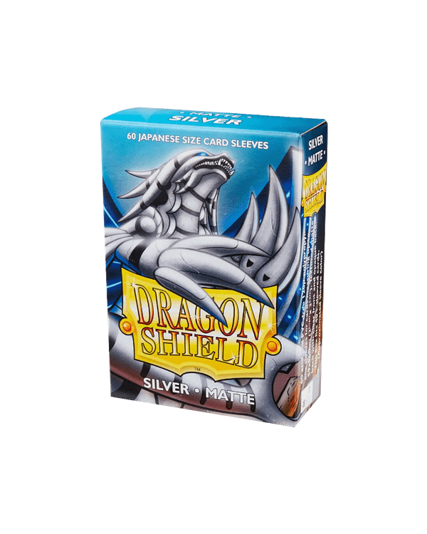 Dragon Shield - Matte Japanese Sleeves-Silver (60 pcs.)