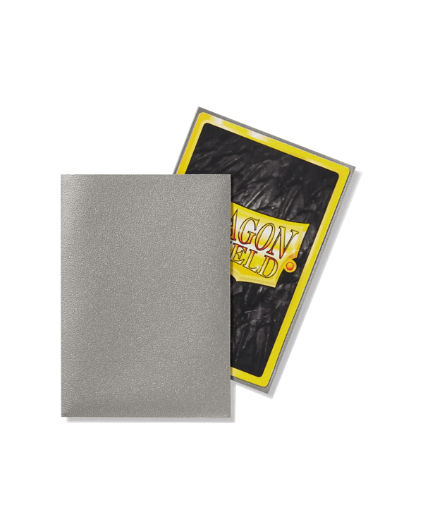 Dragon Shield - Matte Japanese Sleeves-Silver (60 pcs.) - Image 2