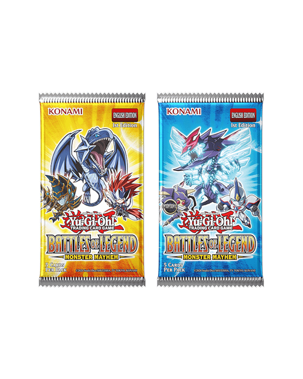 Yu-Gi-Oh! Battles of Legend - Monster Mayhem Booster Pack